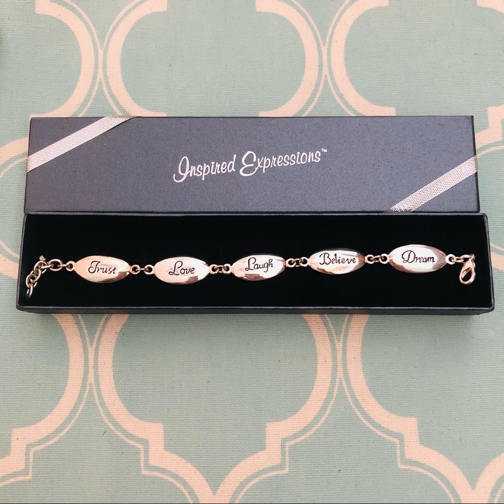 *NEW* Inspired Expressions Engraved Bracelet